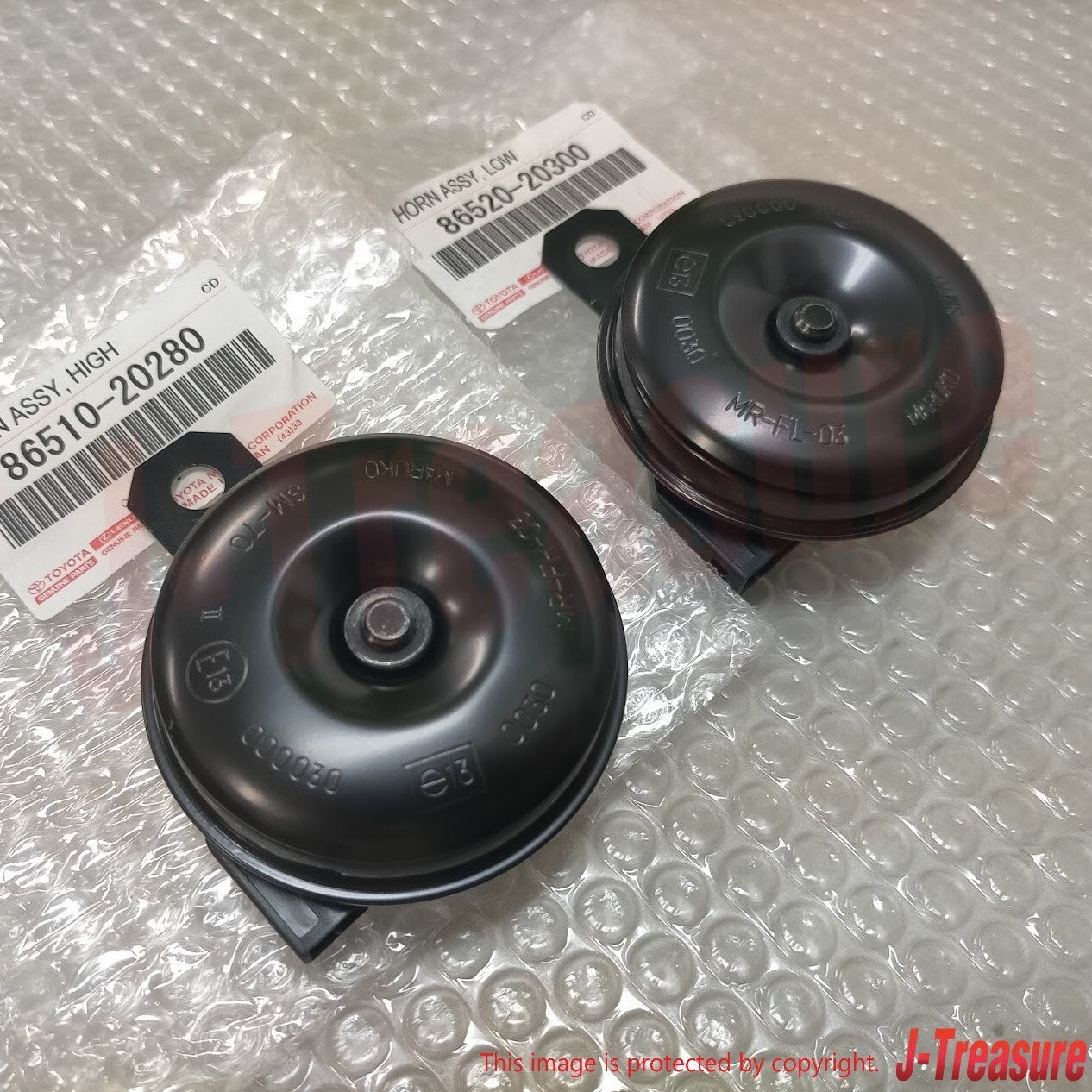 TOYOTA RAV4 ACA30 2006-2022 Genuine High & Low Pitched Horn Assy Set OEM
