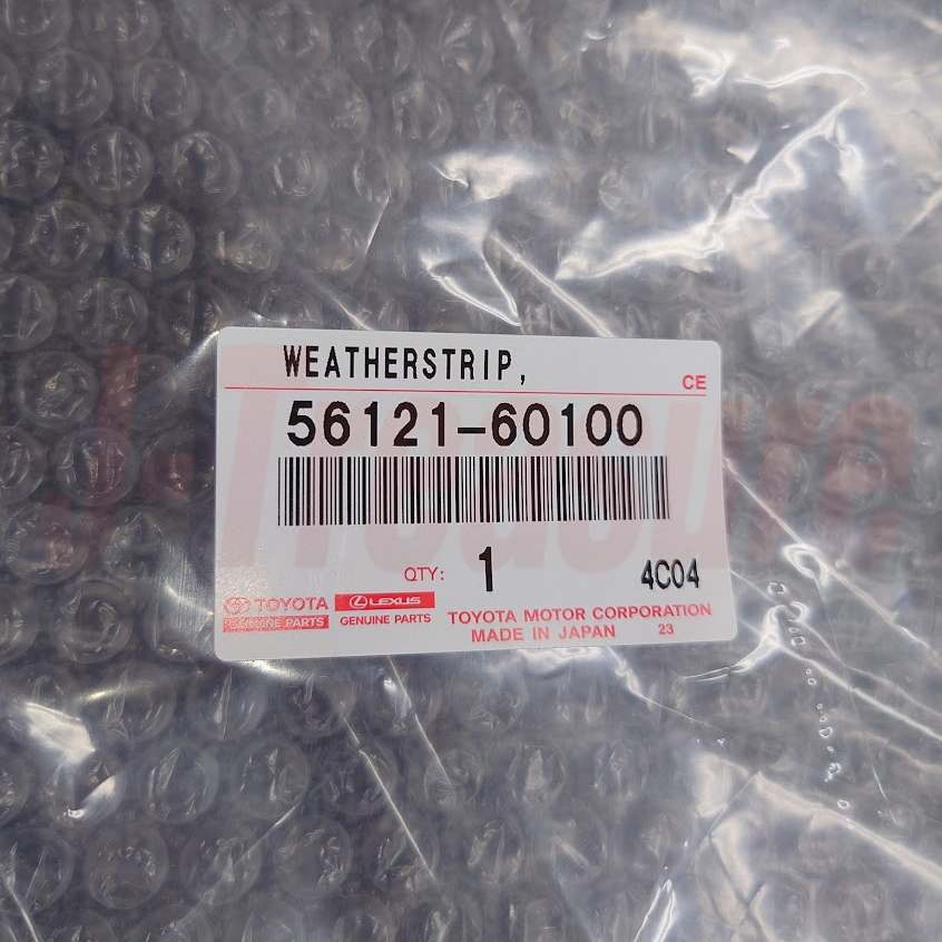 TOYOTA LAND CRUISER FZJ80 91-97 Genuine Windshield Weatherstrip 56121-60100 OEM