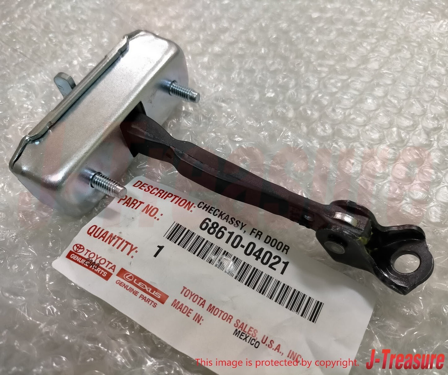 TOYOTA TACOMA GRN2## 05-16 Genuine Front Door Check Assy RH LH 68610-04021 OEM