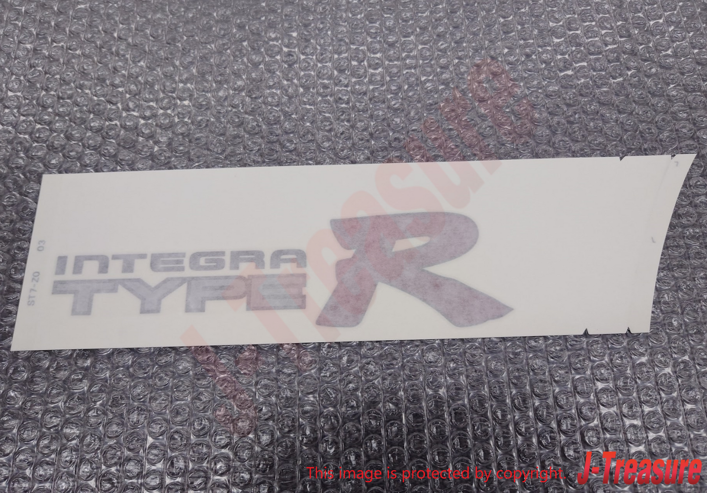 HONDA INTEGRA TYPE-R DC2 1997-2001 Genuine Side Decal Silver Right Left Set OEM