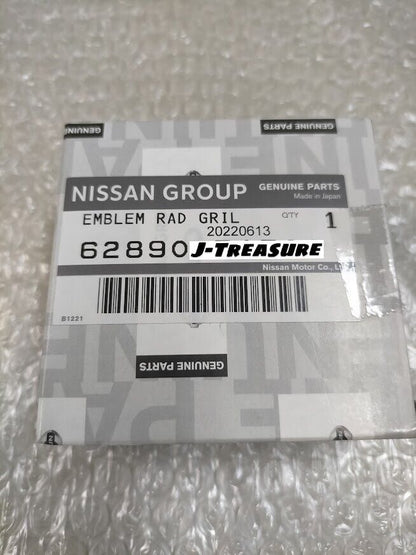 NISSAN 180SX 240SX RPS13 Genuine Front "NISSAN" Emblem Badge OEM Parts