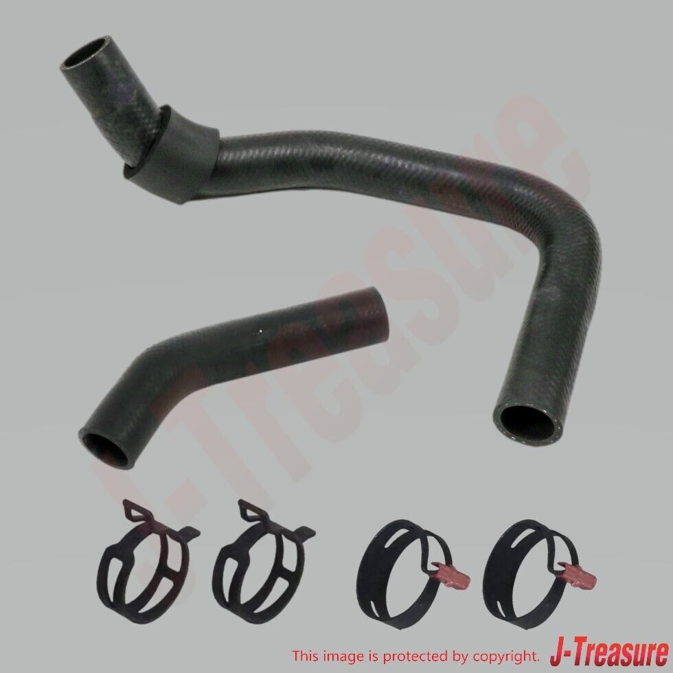 TOYOTA LEVIN TURENO AE86 80-87 Genuine Radiator Inlet & Outlet Hose & Clamp Set