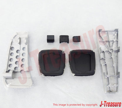 NISSAN SKYLINE GT-R R34 Genuine Aluminum Pedal & Bush & Footrest Set OEM