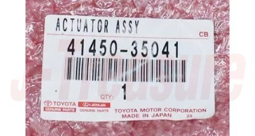 TOYOTA 4RUNNER GRN285 10-24 Genuine Differential Lock Shift Actuator 41450-35041