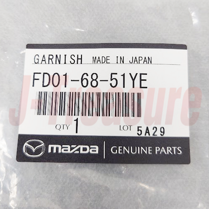 MAZDA RX-7 FD3S 93-95 Genuine Inner Sail Garnish Corner Trim LH FD01-68-51YE OEM