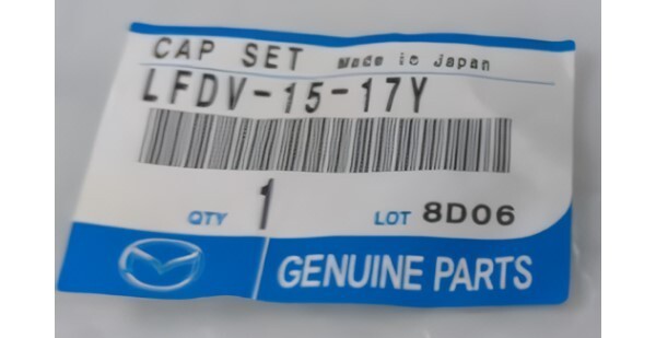 MAZDA MAZDA5 CW 2012-2015 Genuine Filler-Radiator Cap Set LFDV-15-17Y OEM