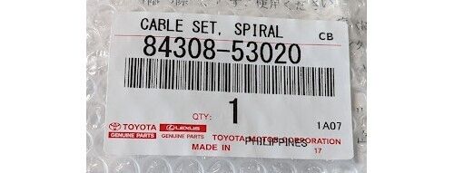 TOYOTA LEXUS GS F URL10 2016-2018 Genuine Spiral Cable Sub Assy 84308-53020 OEM