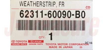 TOYOTA LAND CRUISER UZJ100 98-03 Genuine Fr/Door Opening Trim Weatherstrip RH LH